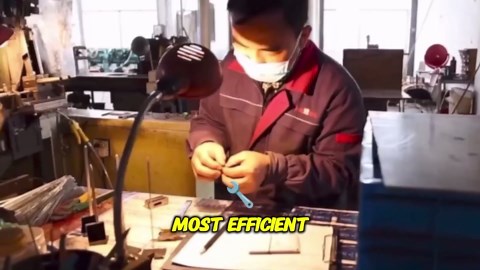 Watch How Giant Machines Create Precision Blades in Factories