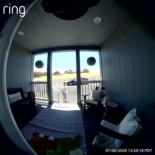 Woman Trips and Tumbles Down Porch Stairs