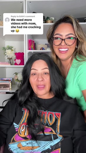 Mother Daughter Makeup Transformation Tutorial from the 80s