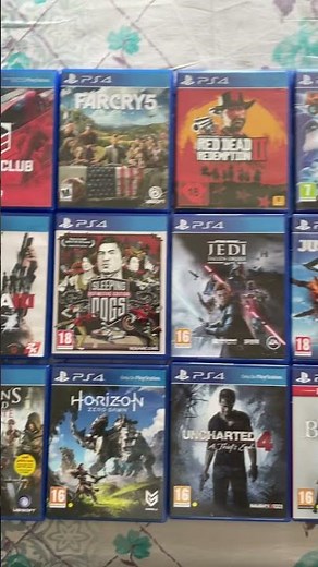 My Top 30 PS4 games for 2021. PS4 game collection #ps4 #games