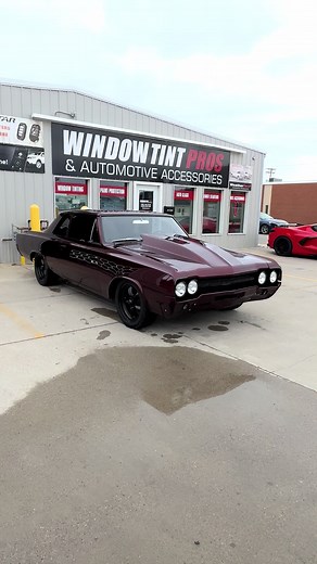1965 Oldsmobile 442 with XPEL Window Film Installation