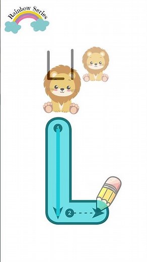 Letter L - Learn How to Write Letter L | Alphabet Practice for Preschoolers