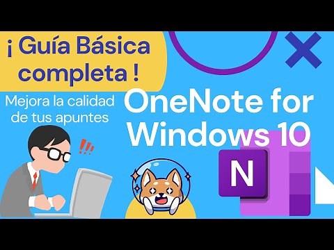 ¿Cómo usar OneNote for Windows 10?Apuntes de clases,asesorías Tutorial Completo #education #onenote