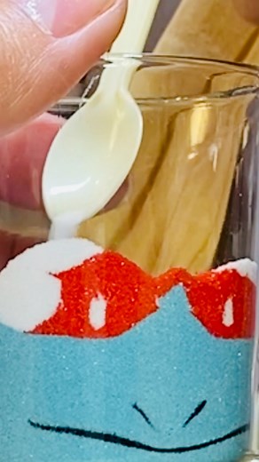 Bro is Making Monster #bulbasaur #pokemon #pokemonchallenge #artwork #crafty #sandart #glasssandart #artandcraft | Glass Sand Art.co