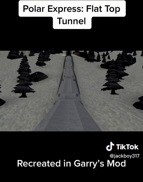 Polar Express: Flat Top Tunnel in Garry's Mod