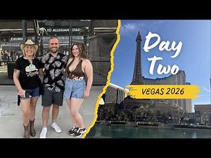 Las Vegas Day 2 | Vegas Strip, Bellagio, Caesars Palace & Luke Combs LIVE! 🤠🎶