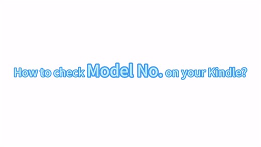 Watch How to check the Model No. of your Kindle device on Amazon Live