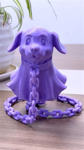 Floating Ghost Dog 3D Model by Venderer on Makerworld Filament: Landu PLA 0.2mm high #3d #3DPrinted #3dart #FidgetToys #impressao3d #filament #3DPrinting #ghost #flight #float #3dprints | Landu