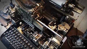 19K views · 94 reactions | Steampunk Computer writes Textfile on Lorenz-LO15 www.skulls-n-gears.com | Steampunk Artwork / Skulls n Gears | Facebook