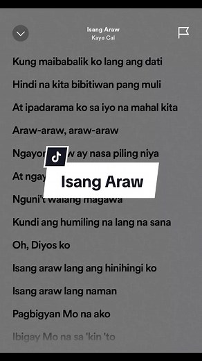 Isang Araw ni Kaye Cal: Mga Lyrics at Covers