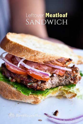 Meatloaf Sandwich Recipe from Leftover Meatloaf EASY | Best Recipe Box