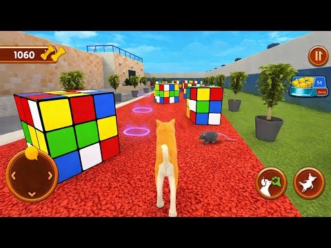Dog Simulator Pet Dog Game Gameplay | Realistic Dog Life Simulator | Android Gameplay