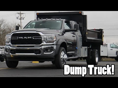 The Truck Every Landscaper Needs - 2020 Ram 5500 Galion 12 Foot Dump Truck