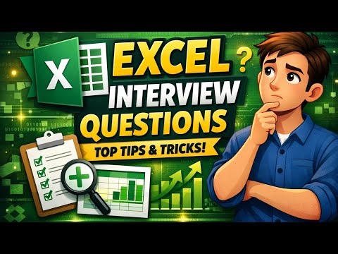 Excel interview questions, MIS Interview questions