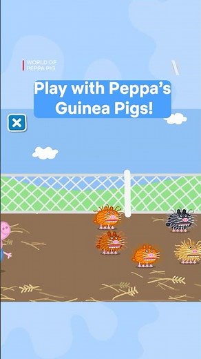 It’s guinea pig playtime with Peppa! 🐹 World of Peppa Pig is now on Netflix Games!