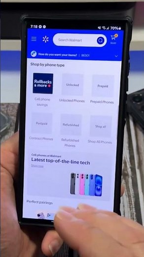 connect your Samsung Galaxy S25 Ultra to a prepaid plan at Walmart