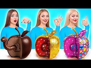 Rič protiv Brokea protiv Gige Riča Hrana Izazov | Smešni Trenuci Super Hyper DO