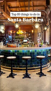 AD | Come for the wine, stay for the waterfalls and bougie coffee. Here are all of the things to do in Santa Barbara, California🍷Book a wine tour with Santa Barbara Wine Country Tours and enjoy a beautiful day of wine tasting at 3 unique locations that all have something different from stunning views to a mini petting zoo!! 🪷 The Sacred Space is technically 10 minutes outside Santa Barbara but it’s worth it. This Bali inspired garden is perfect if journaling from cozy daybeds by waterfalls sou