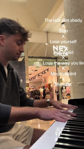 Eminem Piano Mashup: Love the Way You Lie, Mockingbird, and More