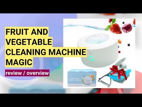 Review: Revolutionary Fruit & Vegetable Washing Machine - Does It Really Work?