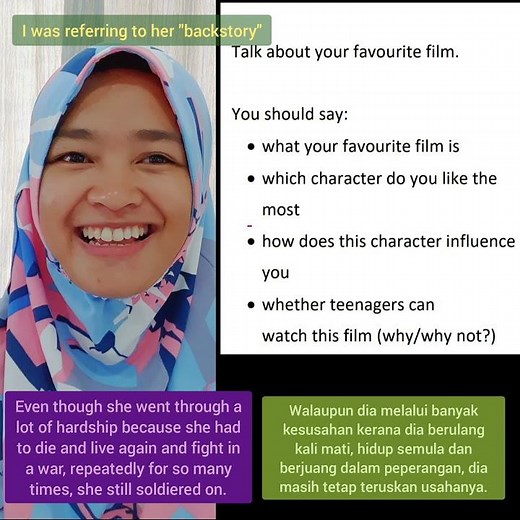 SPM SPEAKING PART 2: SAMPLE ANSWER (2)