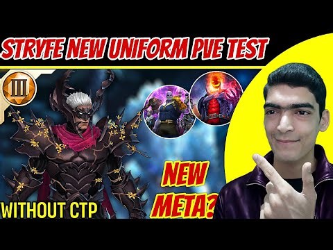 Stryfe New Uniform PvE Testing 🚨 WBL, ABX & GBR 🚨 Marvel Future Fight