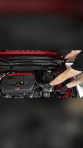 Installing the MOST BEATIFUL GR Corolla air intake! #grcorolla #install #airintake #aftermarket