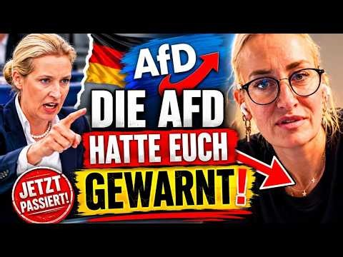 Plötzlich traut sich Sarah Connor es zu sagen! ,,UND IHR HABT AFD AUSGELACHT WEGEN WARNUNGEN!