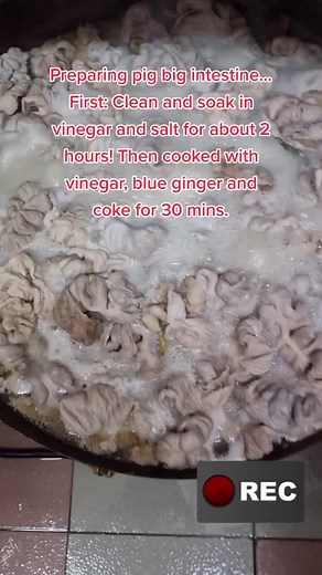 How to Clean and Cook Pig Intestine