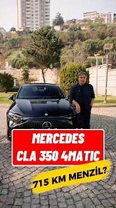 715 Km Menzil! Mercedes CLA 350 4MATIC
