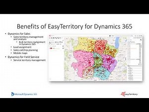 Territory Management and Geospatial Strategies for Microsoft Dynamics 365 for Sales
