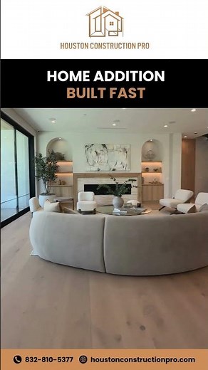 A time-lapse of a home addition project