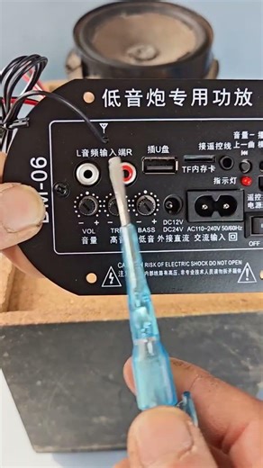 DIY Subwoofer Amplifier Test 🔥#DIYSubwoofer#AmplifierBoard#SpeakerTest