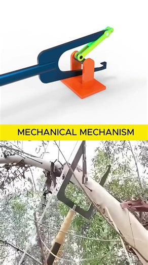 Hook Pole Machine Mechanical Engineering Project Solidworks 3d Cad