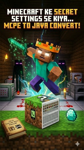 MCPE ➜ JAVA SECRET SETTINGS 🤯