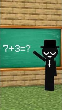 Pinki Helps Simon Learn Math - Sprunki Minecraft Animation #sprunki #minecraft #incrediboxsprunki