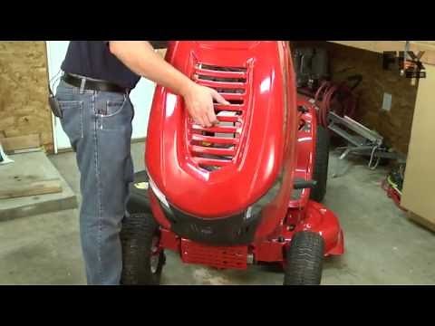 Troy-Bilt Lawn Tractor Repair - How to replace the Muffler