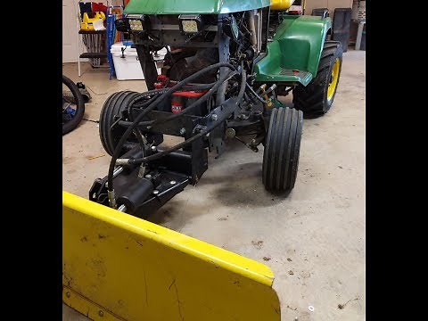 John Deere 455 with a 54 Blade