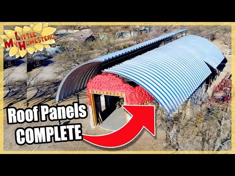 COMPLETE Roof Panels - What We'd Do Differently on our Shop | Monthly Peek Ep404