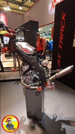 2026 Honda DMT450 Carbon Frame Flat Tracker | EICMA 2025