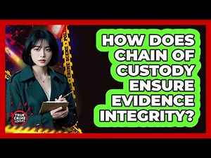 How Does Chain Of Custody Ensure Evidence Integrity?