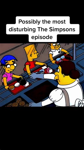 Treehouse of horror V - The Simpsons “Cafeteria Nightmare” #thesimpsons #horror #tiktok #bart #cartoon #disturbing #fyp #horrortok #fyp #fypシ #foryoupage #foryou #treehouseofhorror #creepy #cartoon #fypシ゚viral #followme #like #thesimpsonsclips #clips #tiktok #entertainment #forfun #ReadySetLift