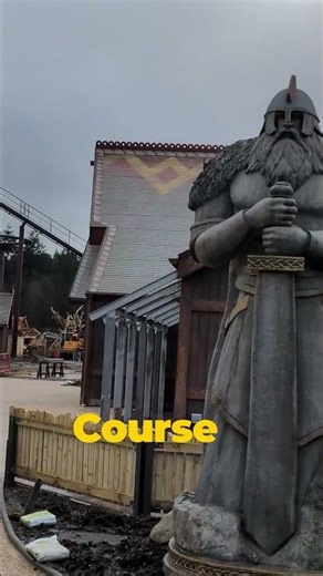 Raven sign is in at Paultons Park