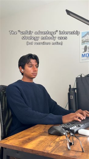 Sahil Shah on Instagram: "Most students apply to internships like it’s a lottery. Click. Submit. Hope. Here’s a smarter strategy that makes you look way more serious — fast: 1️⃣ Pick ONE story you want to be known for Not “hard worker.” A real story: “I improve processes.” / “I build dashboards.” / “I run experiments.” Everything you post + say should reinforce that. 2️⃣ Build a 1-page “proof packet” One Google Doc or PDF with: • 3 mini case studies (Problem → Action → Result) • 1 screenshot per