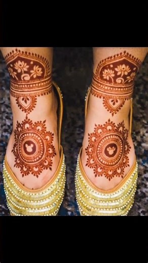 🥰Aesthetic Feet Mehandi Design🥰#trendingshorts #viral#youtube#subscribe#ytshorts