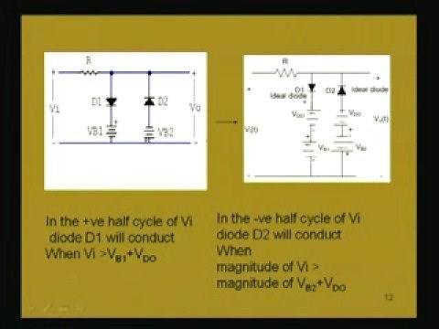 Module - 1 Lecture - 6 Clipping and Clamping Circuits