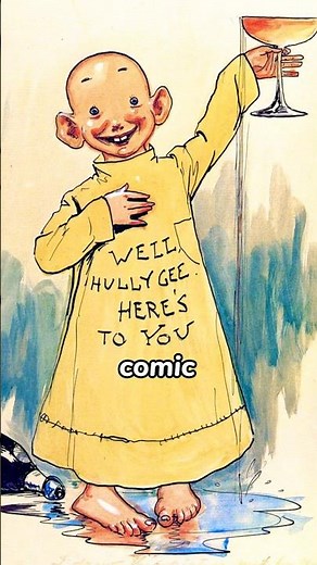 😳The First Comic Ever! The Yellow Kid! #UUin