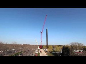Acuity unveils tallest flagpole in the U.S.