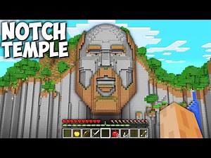 I found the rarest TEMPLE OF NOTCH in Minecraft !!! Crazy secret seed world generation dungeon !!!
