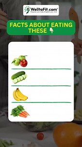 1.2K views · 35 reactions | Who needs coffee when nature’s snacks have your back?  Two bananas can fuel your workout, cucumbers help you wake up refreshed, and carrots… well, they were once medicine! 凌勒 Small foods, big benefits. #HealthyLiving #FoodFacts #NaturalEnergy FeelGoodEats | WelltoFit | Facebook